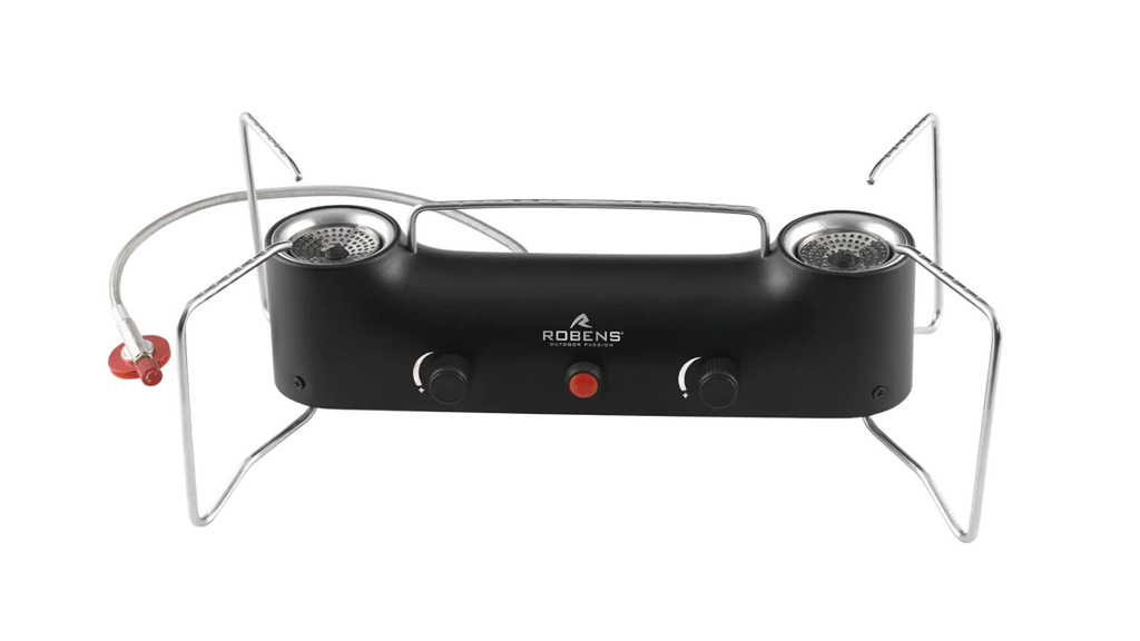Robens Fire Finch - fornello a cartuccia, due brucciatori (2500W ciascuno)