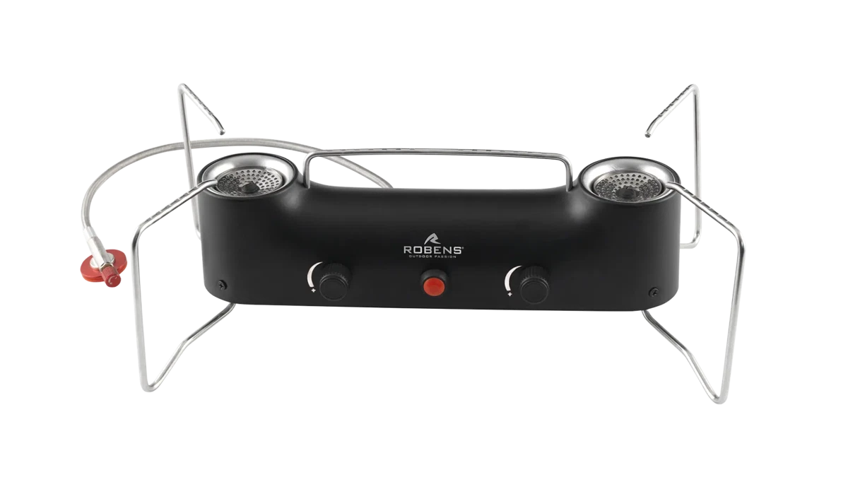 Robens Fire Finch - fornello a cartuccia, due brucciatori (2500W ciascuno)