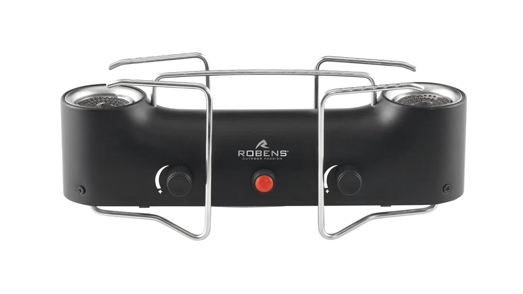 Robens Fire Finch - fornello a cartuccia, due brucciatori (2500W ciascuno)