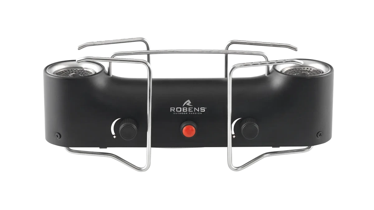 Robens Fire Finch - fornello a cartuccia, due brucciatori (2500W ciascuno)
