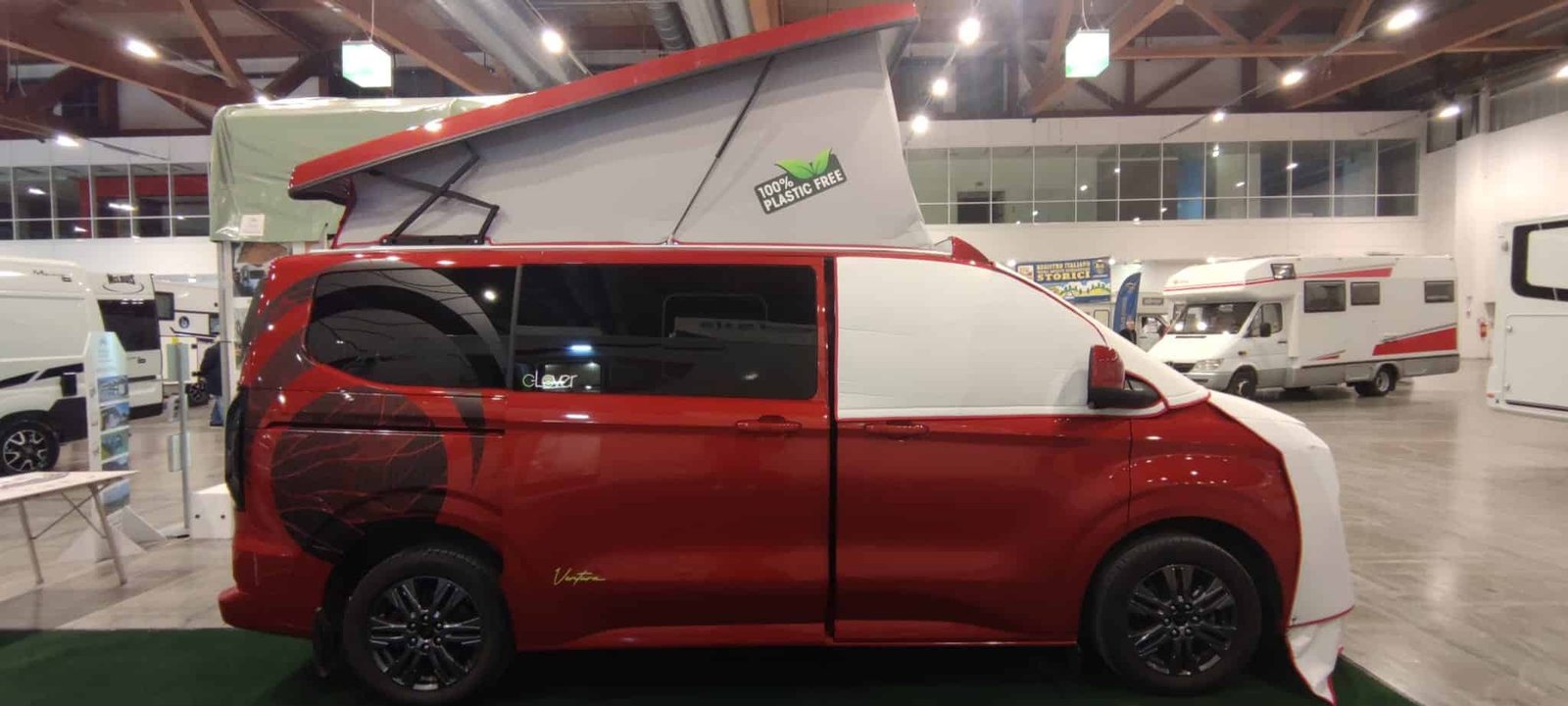 Isolamento termico esterno per tetto a soffietto - Ford Transit Custom Nugget V362