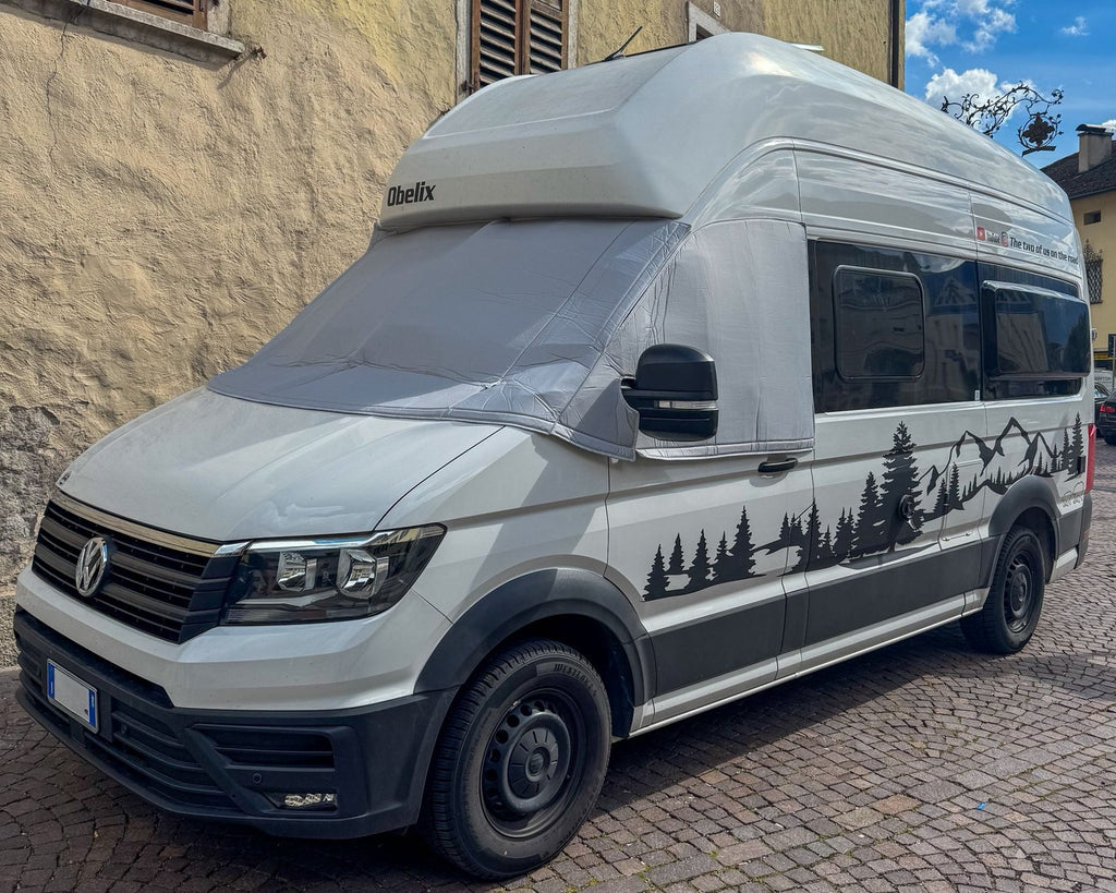 Isolamento termico - parabrezza esterna - Mercedes Sprinter/Hymer LT