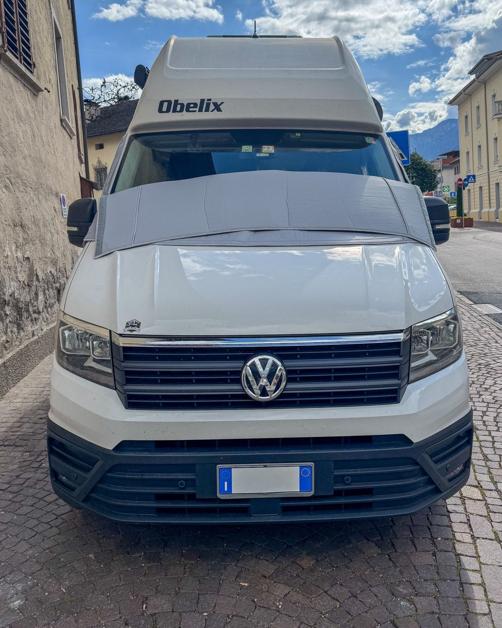 Isolamento termico - parabrezza esterna - Mercedes Sprinter/Hymer LT