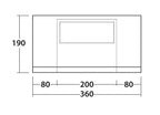 Outwell Sideroads Awning Room, pareti laterali per tendalino camper