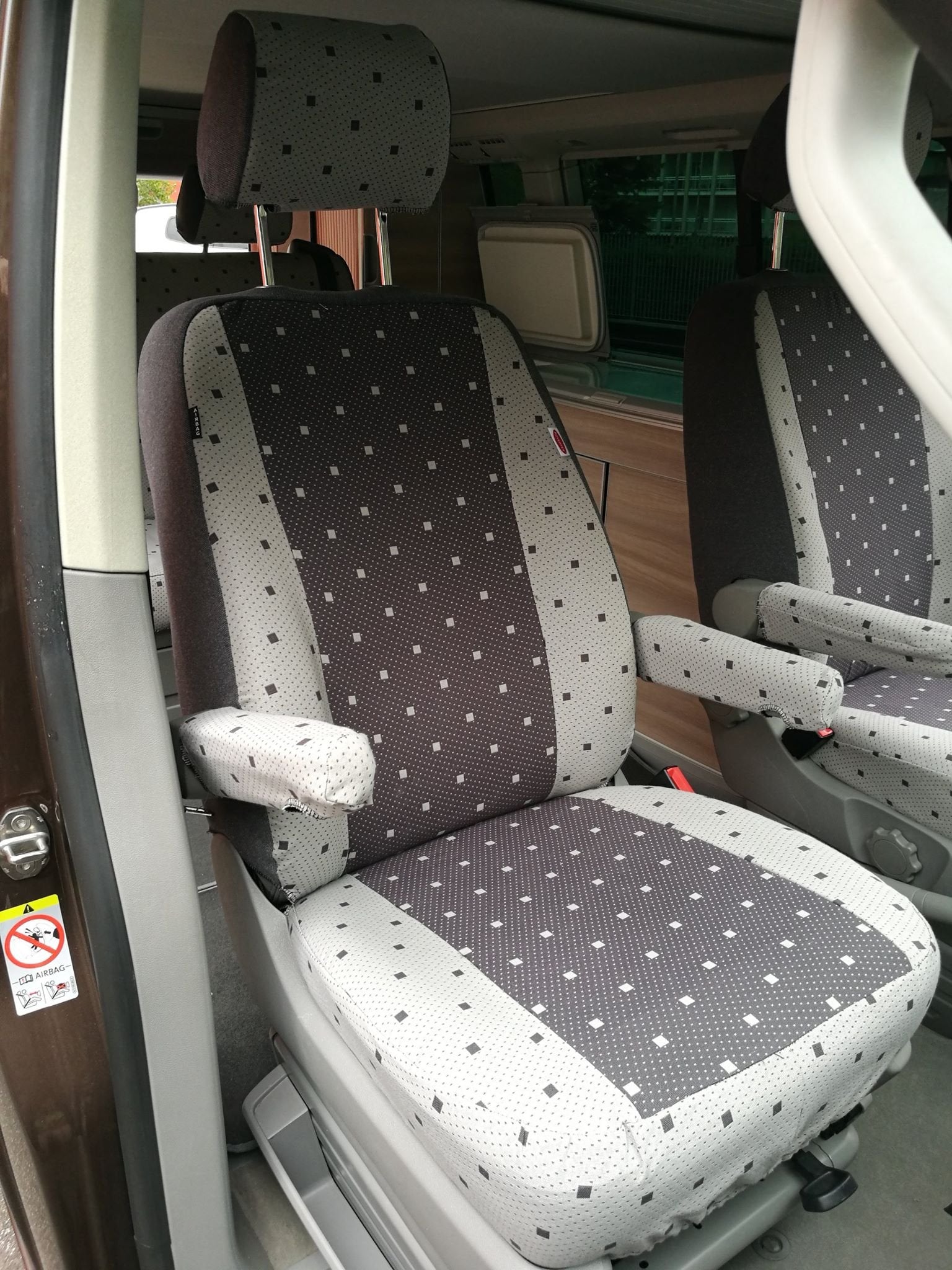 Coprisedili su misura, VW California T5, T6 e T6.1 (Multivan, Beach o Ocean)