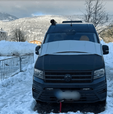 Protezione termica esterna, parabrezza, Ford Transit V363, dal 2014