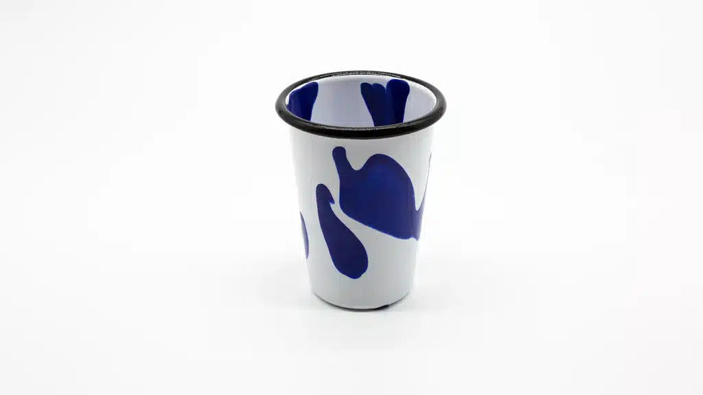 Tazza in acciaio smaltato "a little color" - Kapka - vari colori
