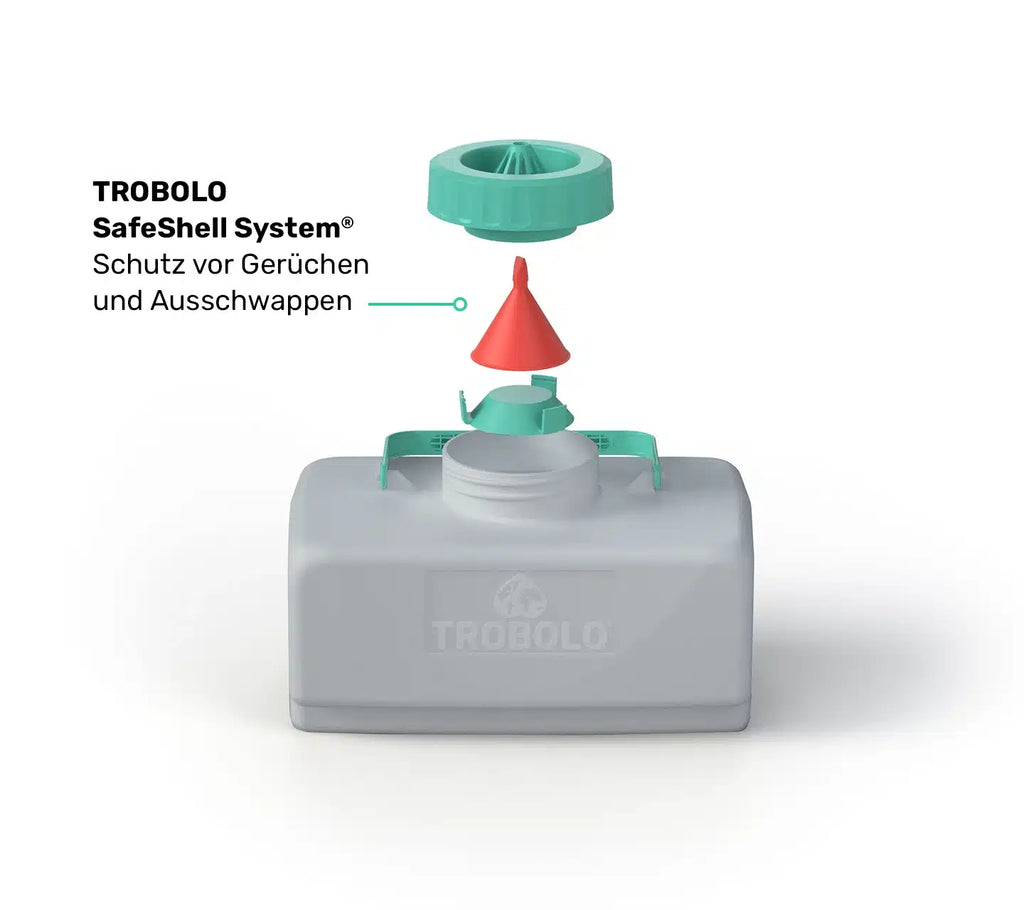 TROBOLO BILABOX - WC a separazione secca, senza chimico