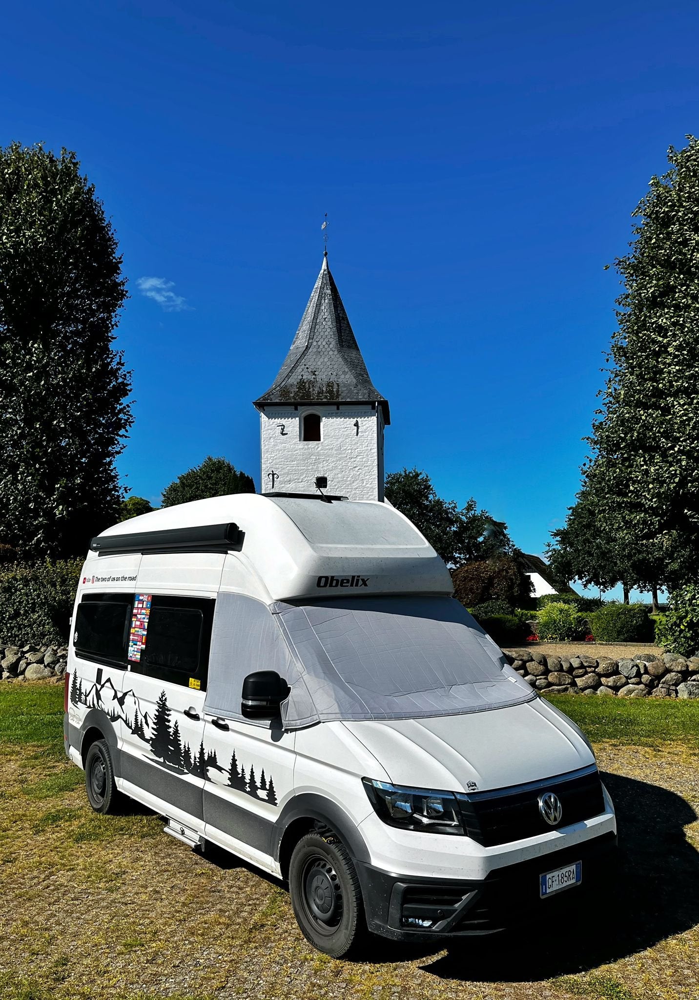 Protezione termica esterna, parabrezza, Ford Transit V363, dal 2014