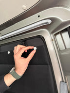 Fenstertaschen für VW T5, T6, T6.1 Caravelle, Transporter mit kurzem oder langem Radstand