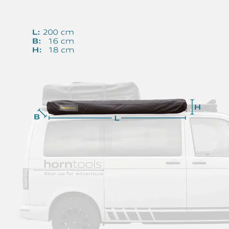 Tendalino - horntools Horizon Straight, autoportante, 2m