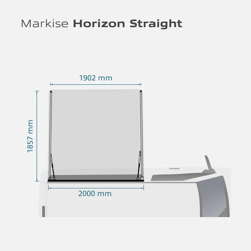 Tendalino - horntools Horizon Straight, autoportante, 2m
