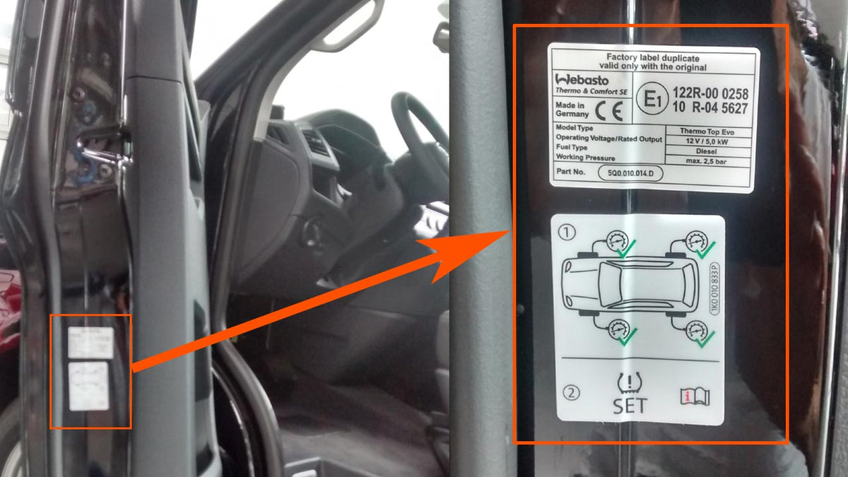 Auxiliary Heater to Parking Heater Conversion Kit for VW T7 (Multivan & California)