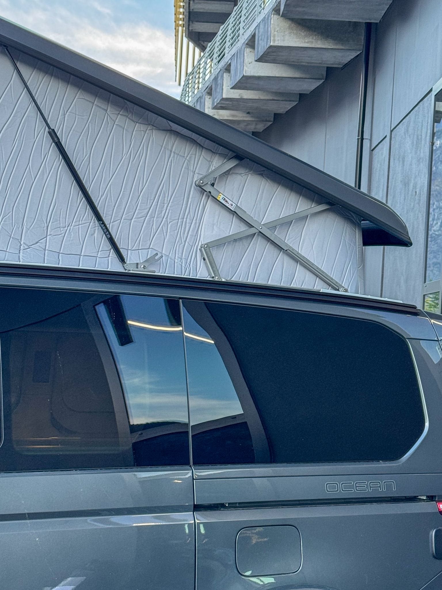 Isolamento termico, tetto a soffietto, VW T6/T6.1 - California Beach, Coast, Ocean