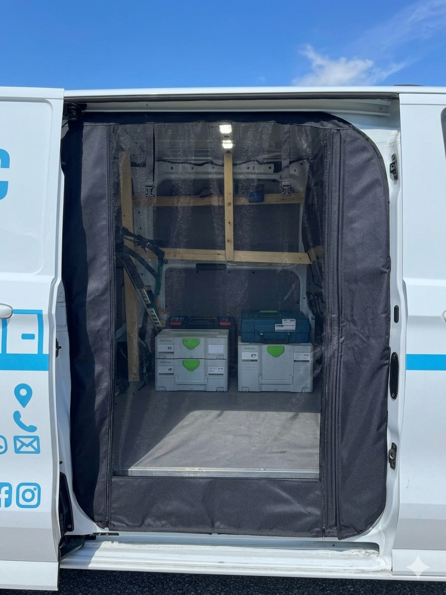 Zanzariera - porta scorrevole, Ford Transit/Tourneo Custom V710 dal 2023