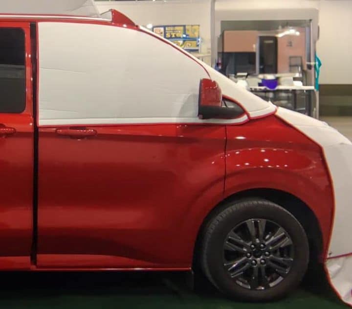 Protezione termica esterna della cabina, Ford Tourneo/Transit Custom (Nugget)