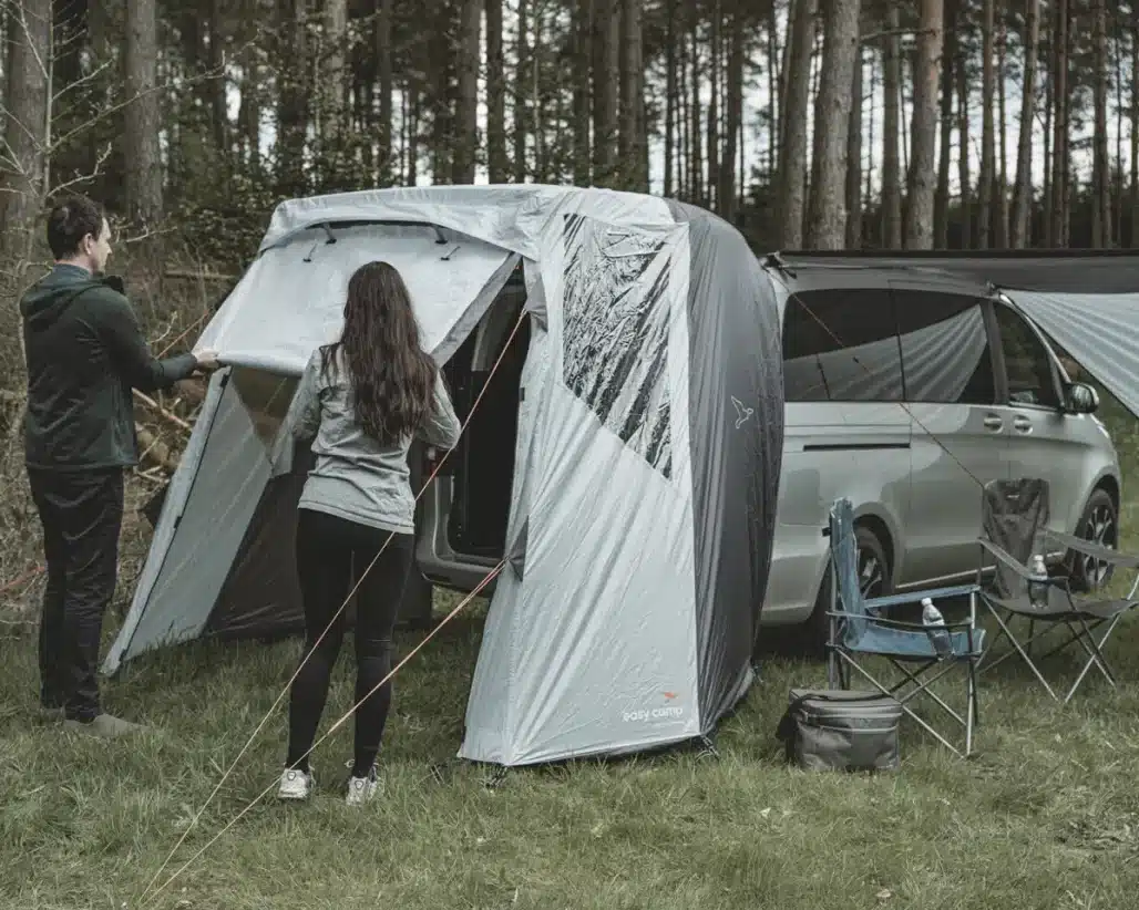 Krossbu rear tent for vans with tailgate (VW, Mercedes) - Image 2
