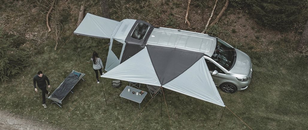 Telo da sole Lom Tri Canopy, 5/7mm Keder, 2,60m - immagine 3