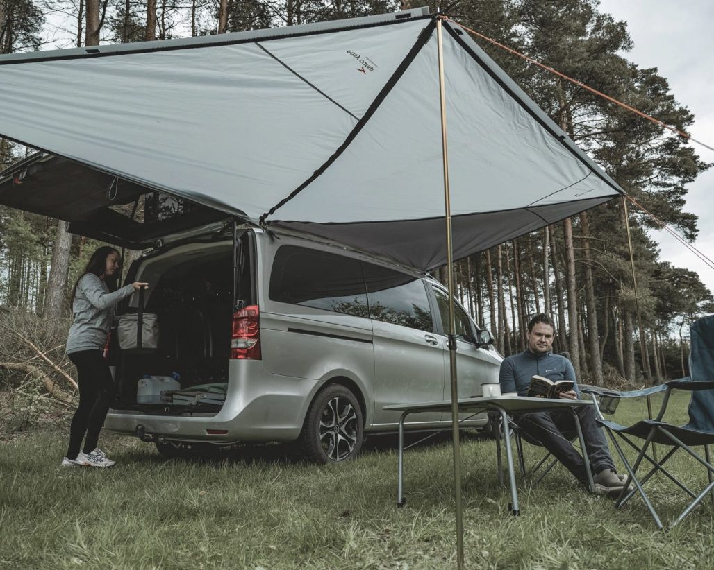 Telo da sole Lom Tri Canopy, 5/7mm Keder, 2,60m - immagine 2