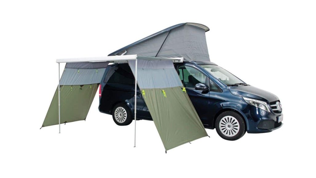 Seitenwände, Fallcrest Outwell - für jede Markise, Schutz vor Sonne, Regen und Wind
