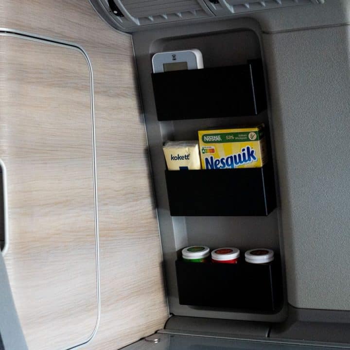Storage compartment cupboard window VW California T5/T5.1, universal