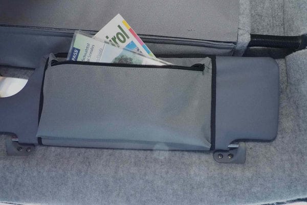 Sol - Organizer sun visor, VW Crafter, Fiat Ducato, Mercedes Sprinter