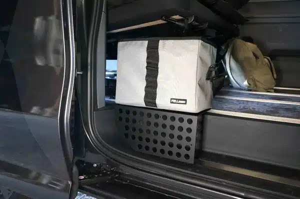 Storage box, sliding door, Ford Tourneo Custom V710