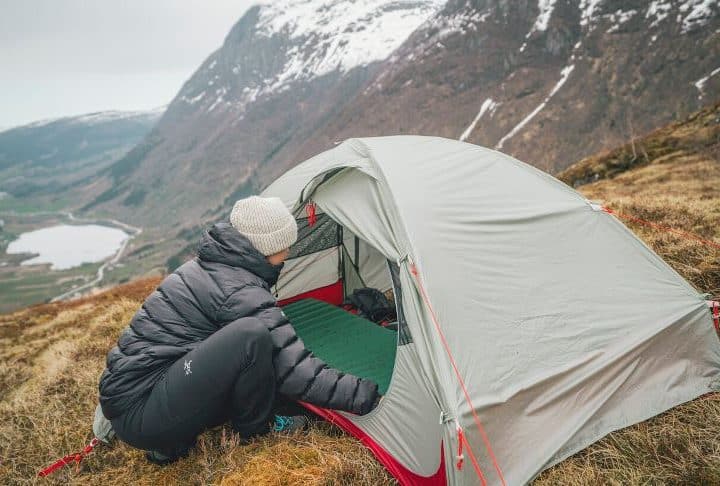 Robens Seeker 2 LW – ultralight 2-person tent, small packsize (55x21cm), llight weight (1,7kg)