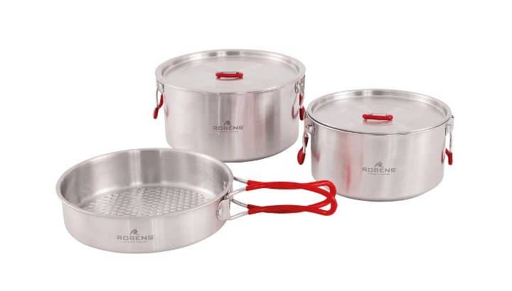 Robens Sierra Steel Cook Set L - Kochset aus Edelstahl