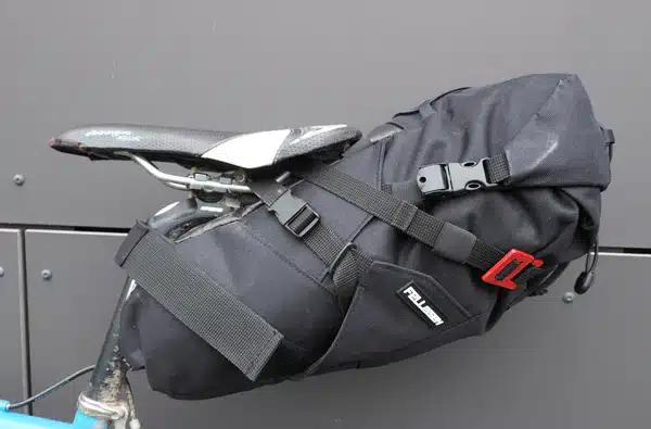 Saddlebag, seatback for Bikepacking, 12 liter volume