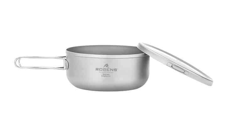 Robens Ori Titan Topf mit Teller/Deckel – ultraleicht, kompakt & clever