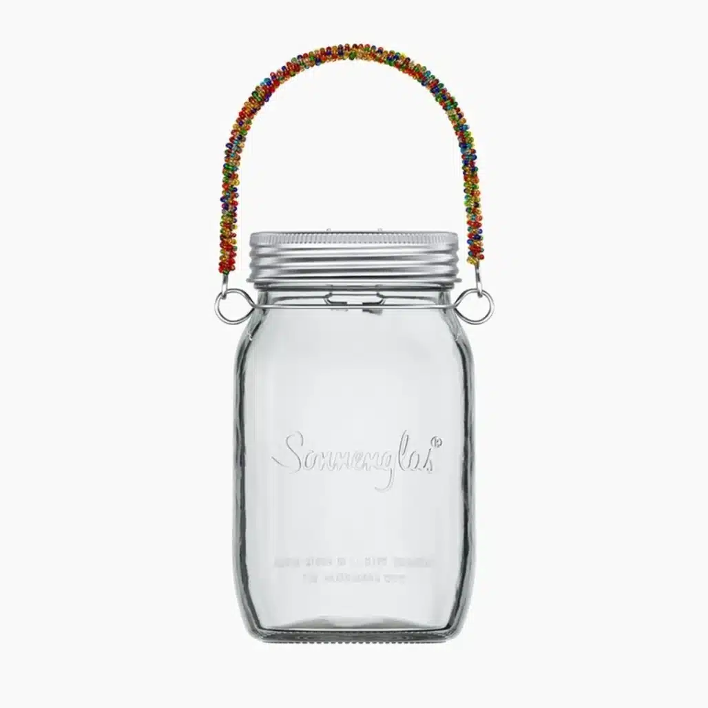 Sonnenglas, Beadwork Edition, 1000ml – nachhaltige Solarleuchte aus Südafrika – Bild 5