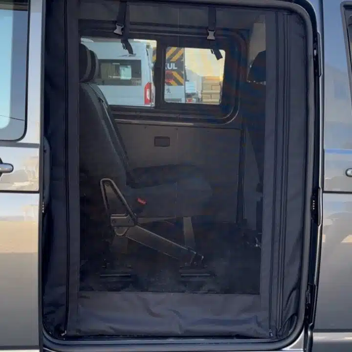 Mosquito net, back door, tailgate, VW T5, VW T6, VW T6.1
