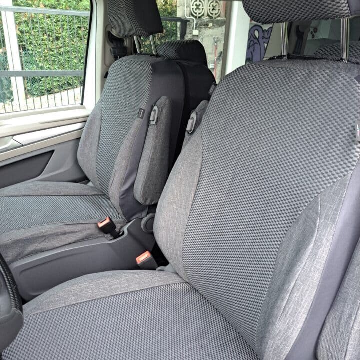 Custom fit seat covers, VW T7 New California (Beach or Ocean)