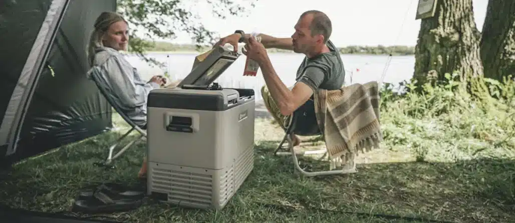 Arctic Chill 41 Dualzone Outwell - frigo a compressore con due scomparti - immagine 7