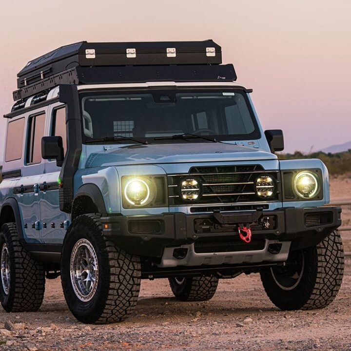 Lazer LED Sentinel 7'' - grille integration kit - Ineos Grenadier