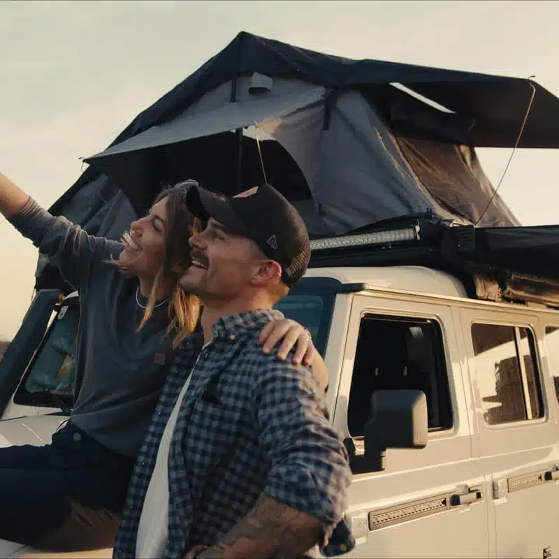 Roof tent - horntools Elements Gen II for 2 person, 140cm, color: Midnight Stone - Image 8