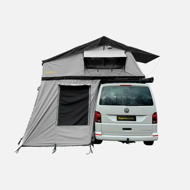 Roof tent - horntools Elements Gen II for 2 person, 140cm, color: Midnight Stone - Image 13