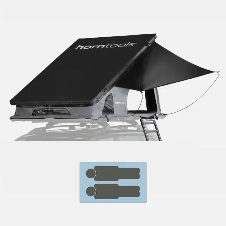 Tenda da tetto - horntools Cloud per due persone, 140cm