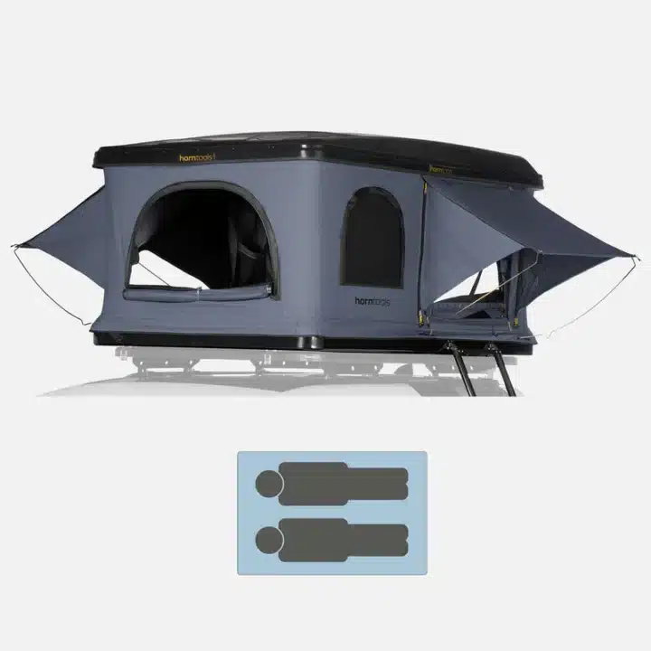 Roof tent - horntools Themis 140cm fpr 2 person